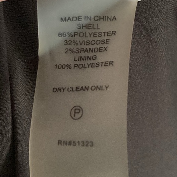 Vince Camuto Women’s Blazer Jacket Size 14 Black Plaid Traditional Preppy Core - Picture 7 of 9